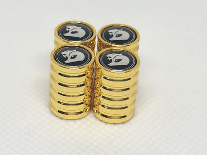 Gold Chrome HSV Metal Valve Caps