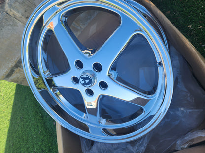 Chrome Walky Wheels