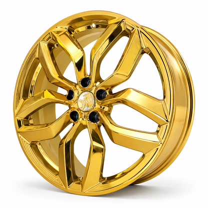 Gold Chrome Inflexions
