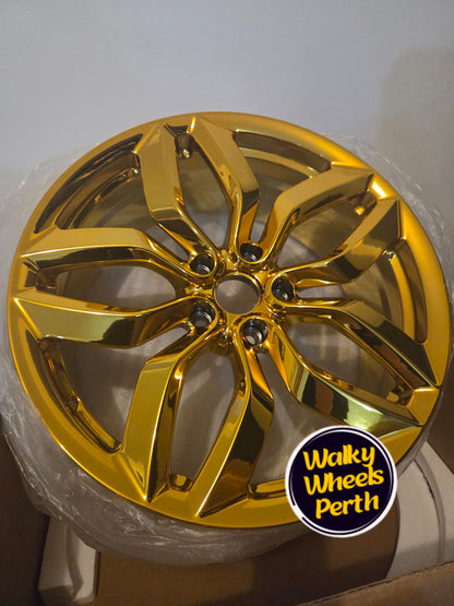 Gold Chrome Inflexions