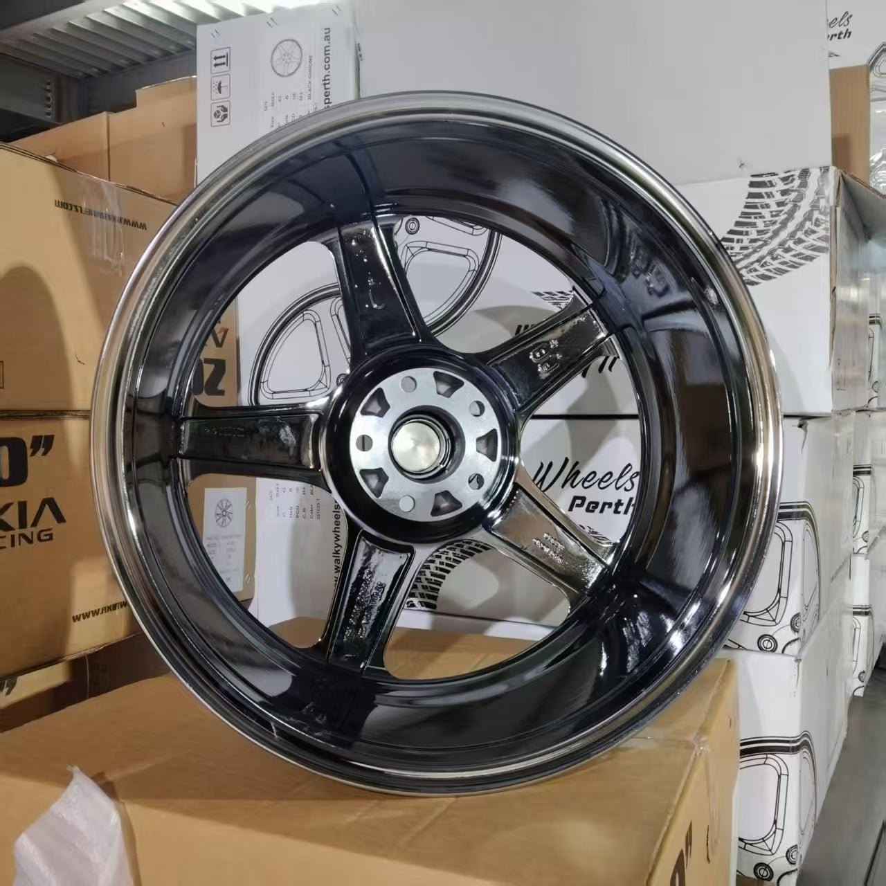 Shadow Chrome Walky Wheels