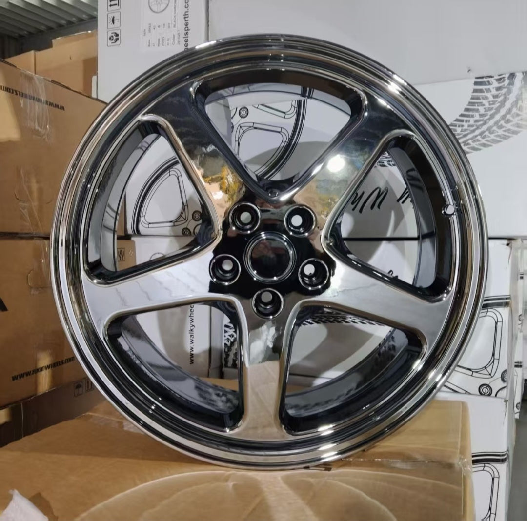Shadow Chrome Walky Wheels