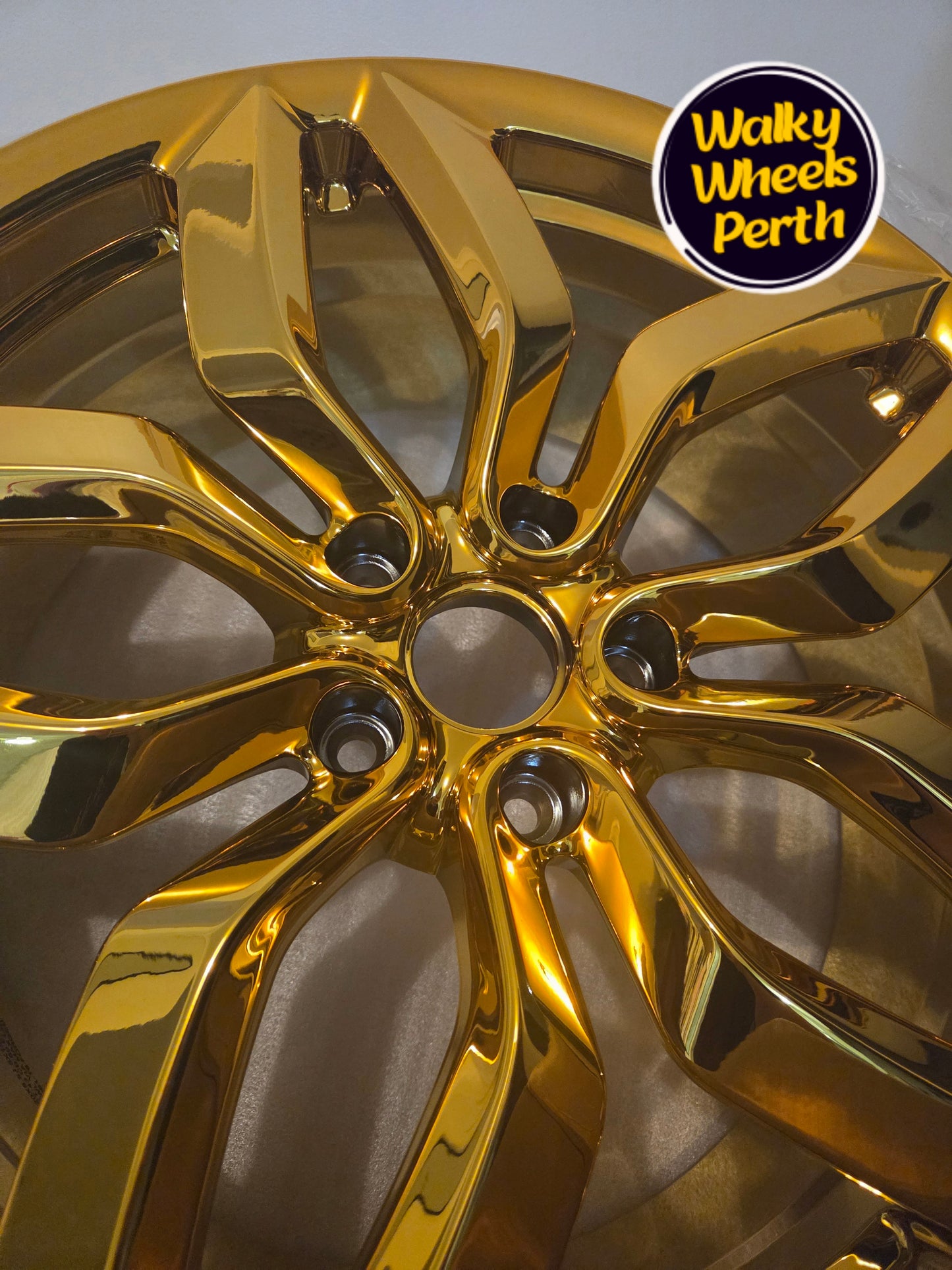 Gold Chrome Inflexions