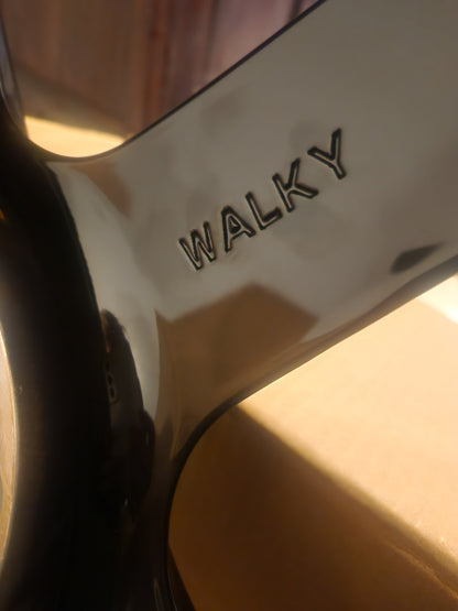 Black with Gold Lip Walky Wheels