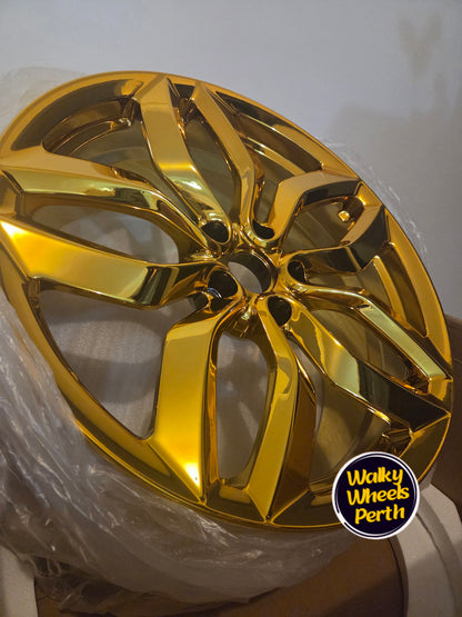 Gold Chrome Inflexions