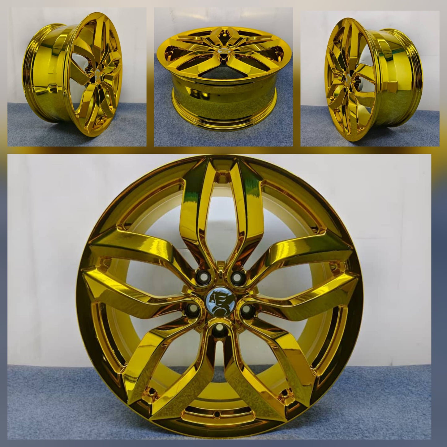 Gold Chrome Inflexions