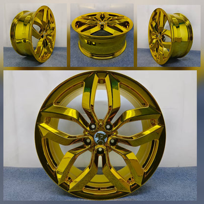 Gold Chrome Inflexions