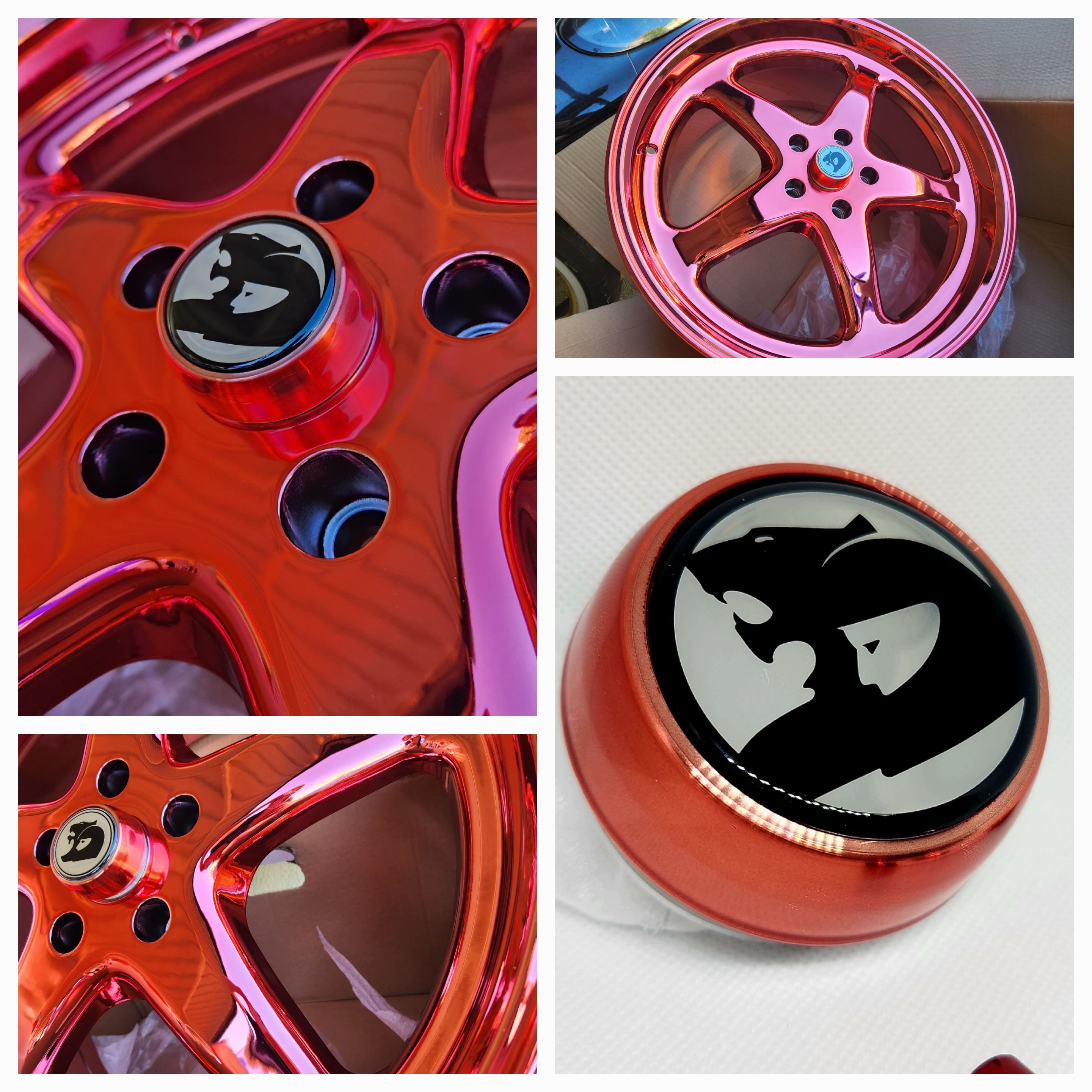 Candy Red Chrome HSV Wheels – Walky Wheels Perth